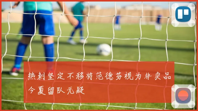 热刺坚定不移将范德芬视为非卖品今夏留队无疑